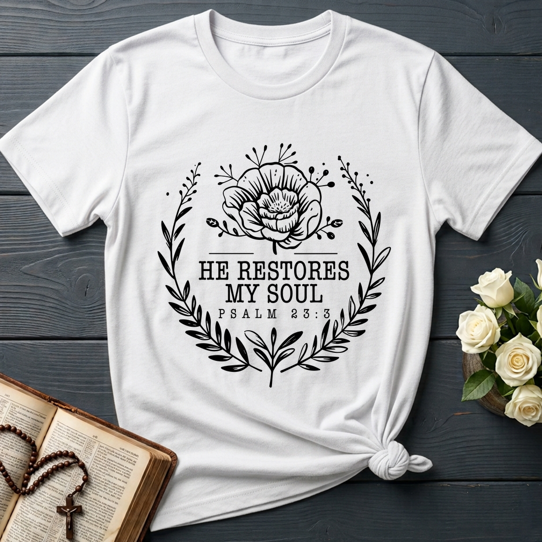 He Restores My Soul Psalm 23.3 06