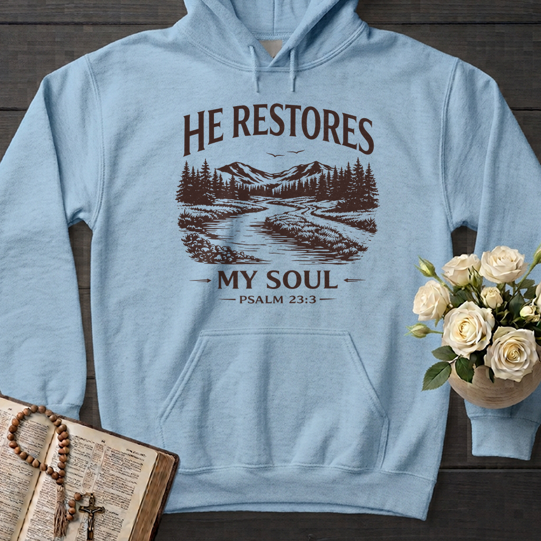 He Restores My Soul Psalm 23.3 08
