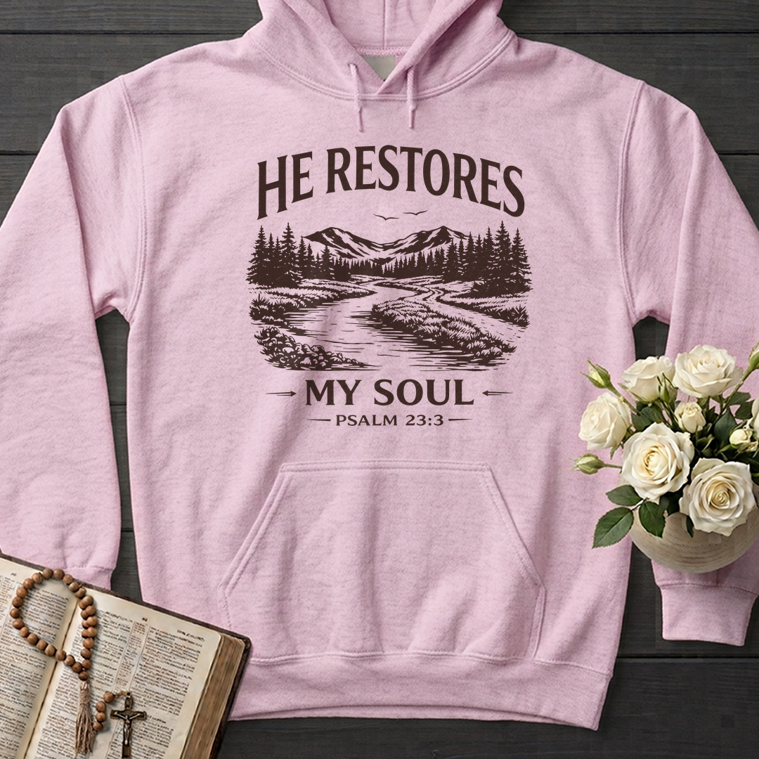 He Restores My Soul Psalm 23.3 08