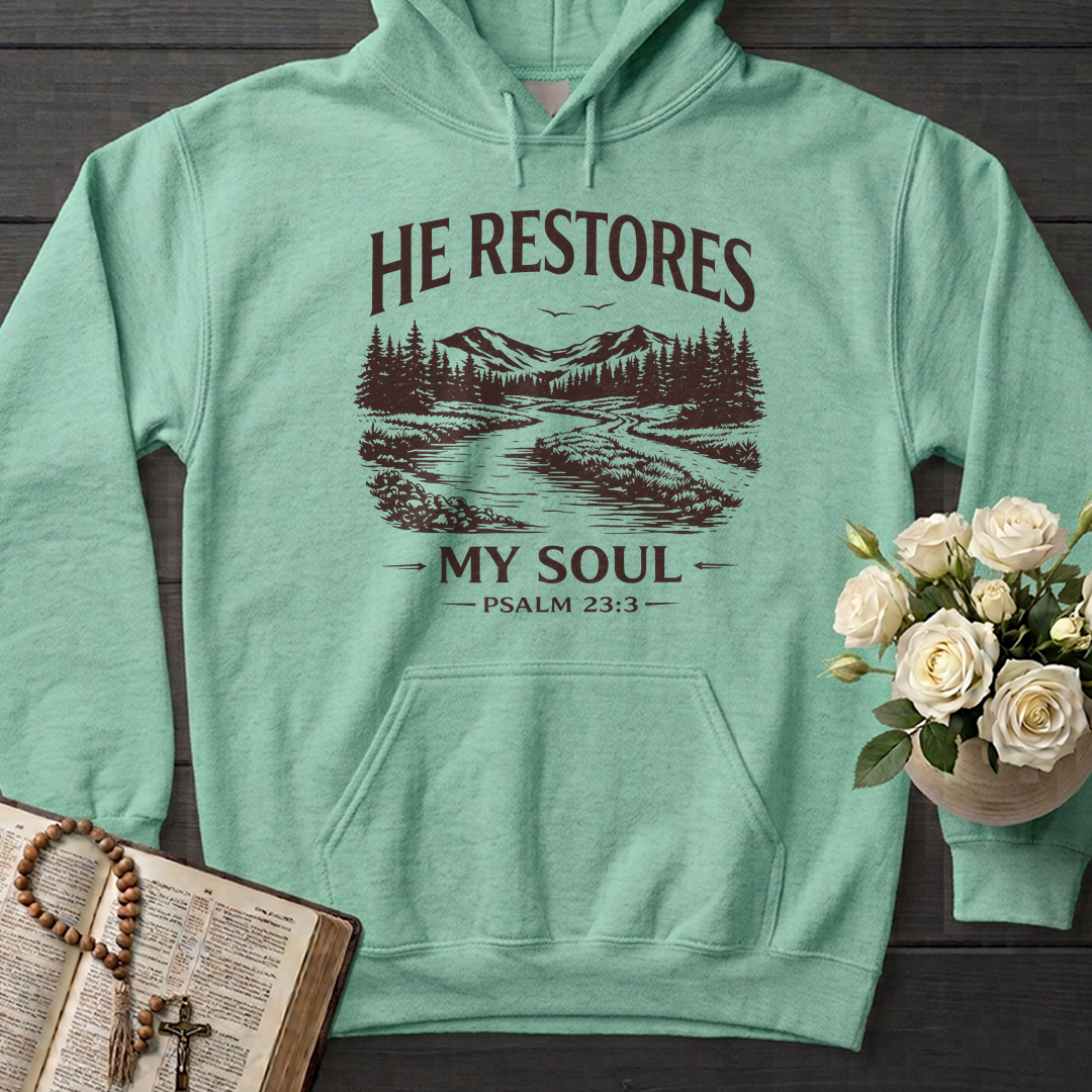 He Restores My Soul Psalm 23.3 08