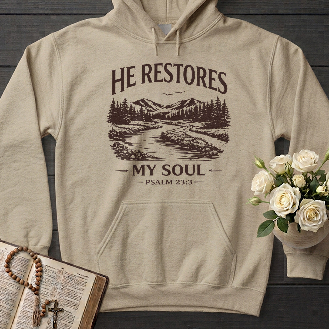 He Restores My Soul Psalm 23.3 08