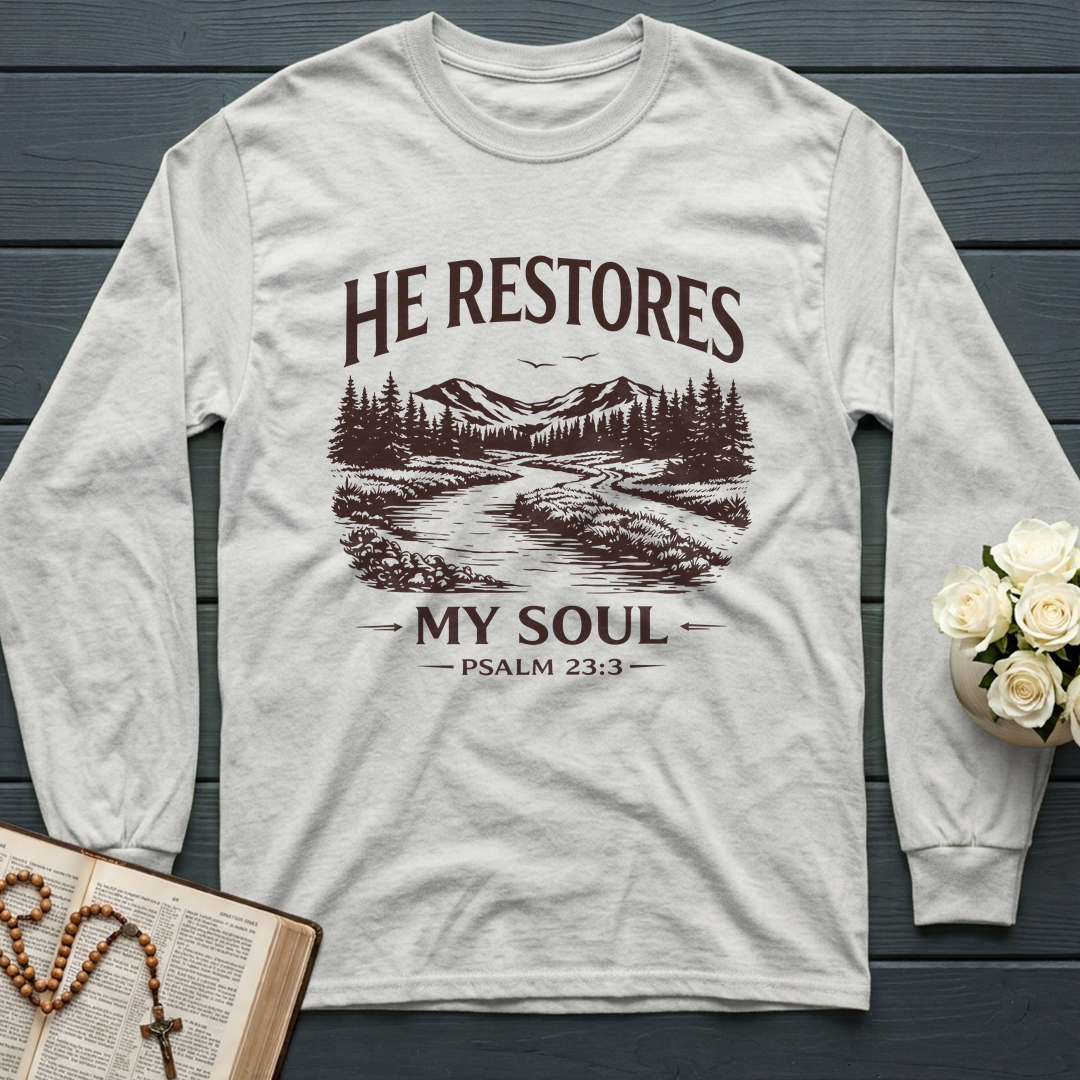 He Restores My Soul Psalm 23.3 08