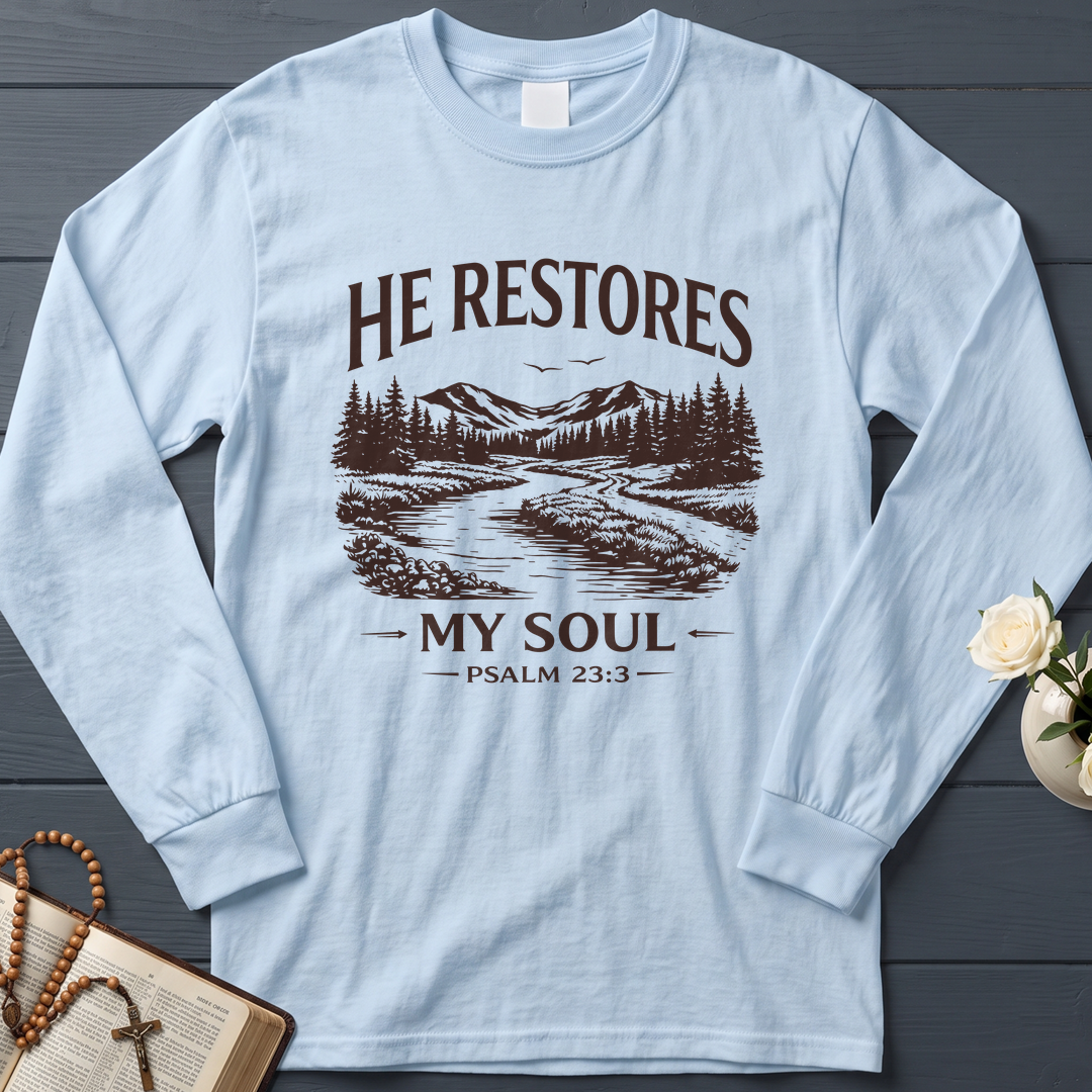 He Restores My Soul Psalm 23.3 08