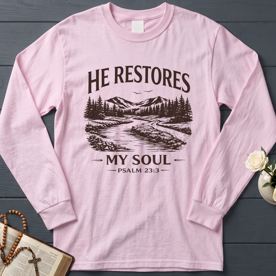 He Restores My Soul Psalm 23.3 08