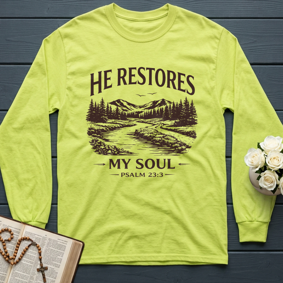 He Restores My Soul Psalm 23.3 08