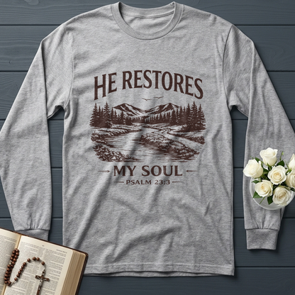 He Restores My Soul Psalm 23.3 08