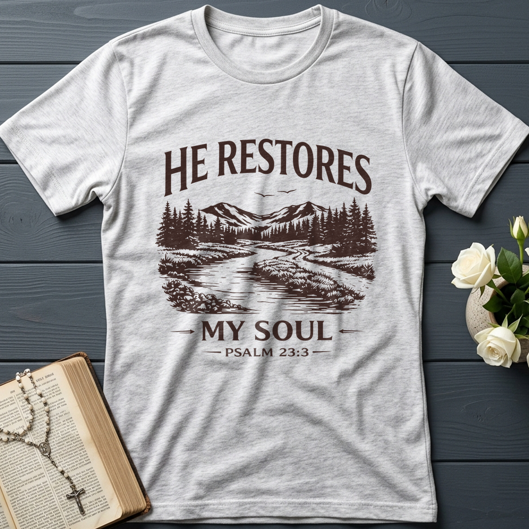 He Restores My Soul Psalm 23.3 08