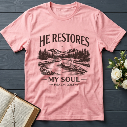 He Restores My Soul Psalm 23.3 08