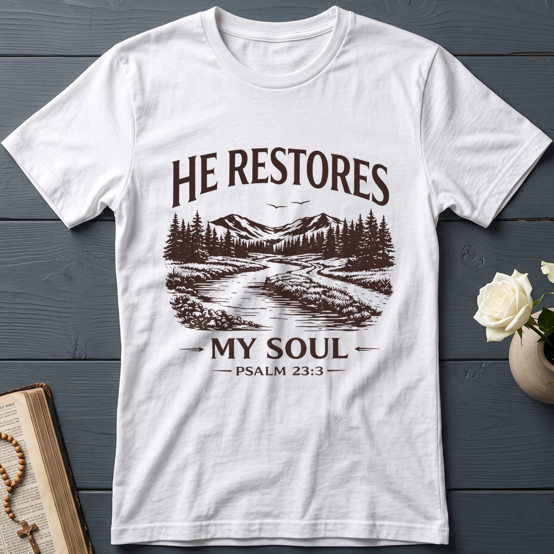 He Restores My Soul Psalm 23.3 08