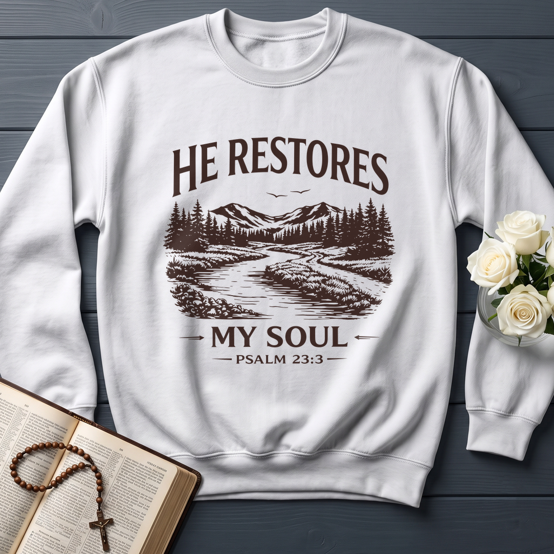 He Restores My Soul Psalm 23.3 08