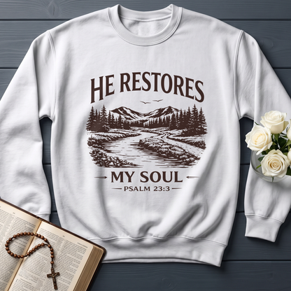 He Restores My Soul Psalm 23.3 08