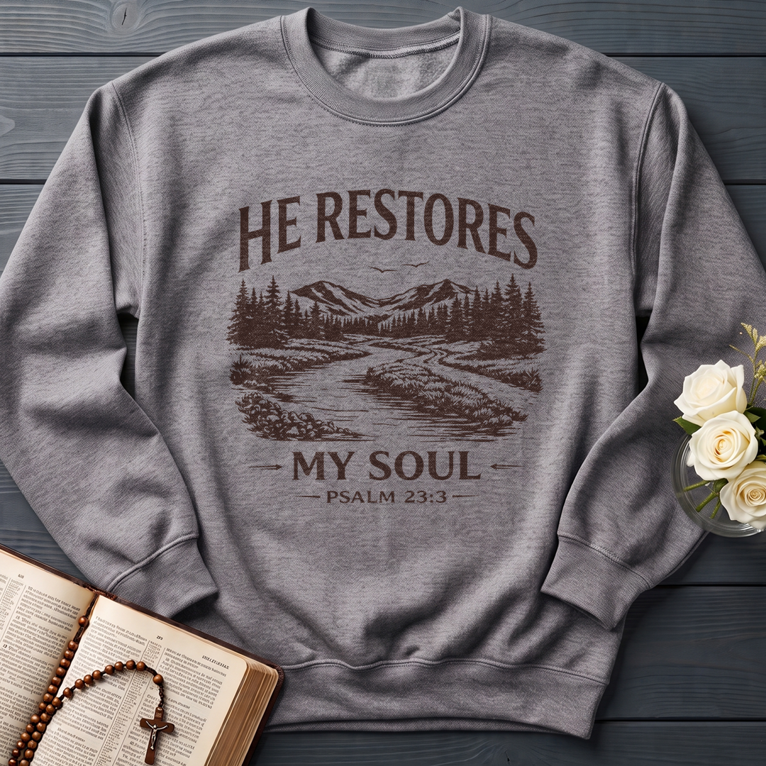 He Restores My Soul Psalm 23.3 08