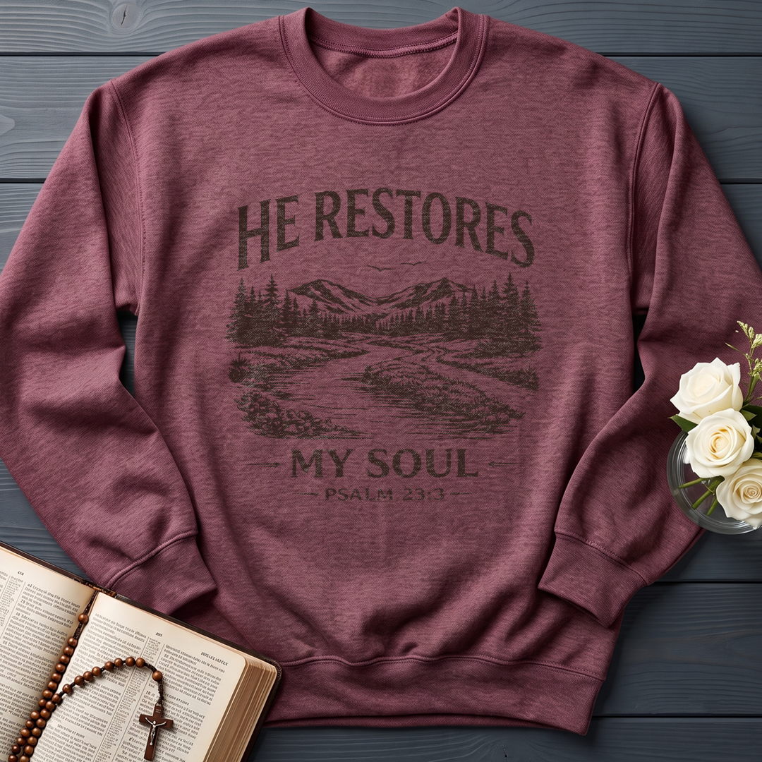 He Restores My Soul Psalm 23.3 08