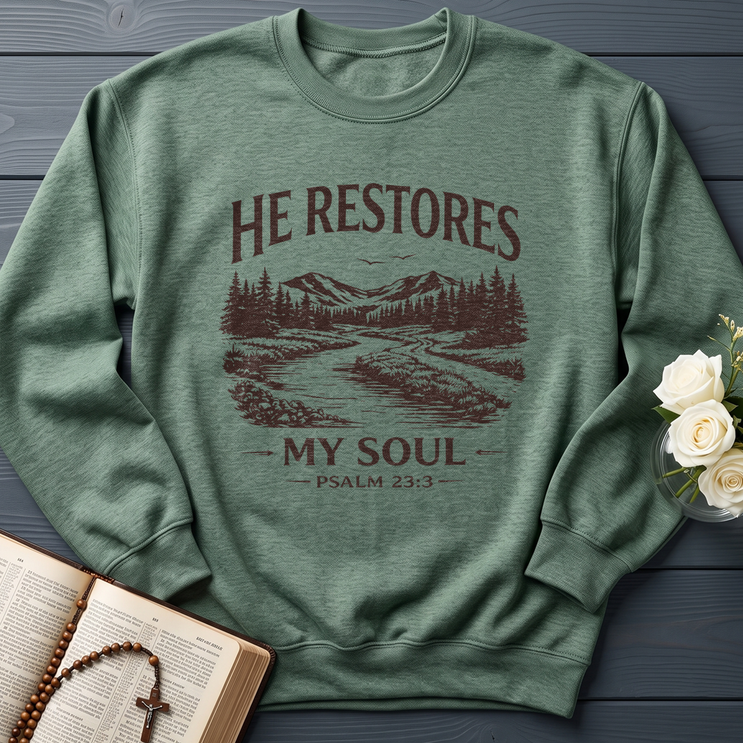 He Restores My Soul Psalm 23.3 08