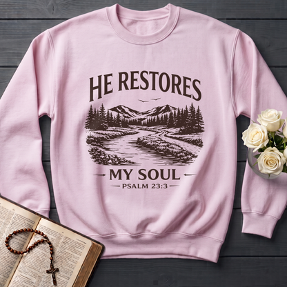 He Restores My Soul Psalm 23.3 08