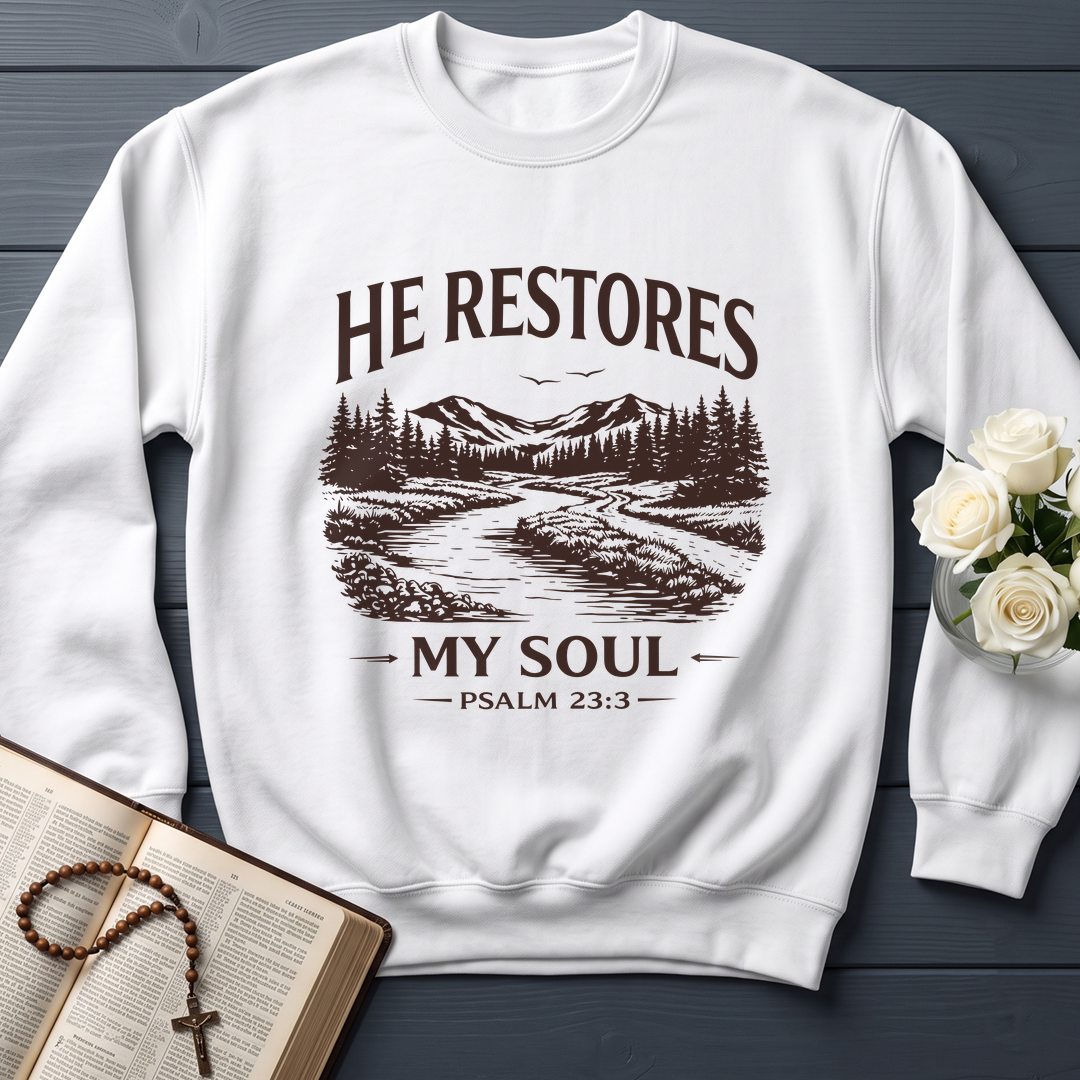 He Restores My Soul Psalm 23.3 08