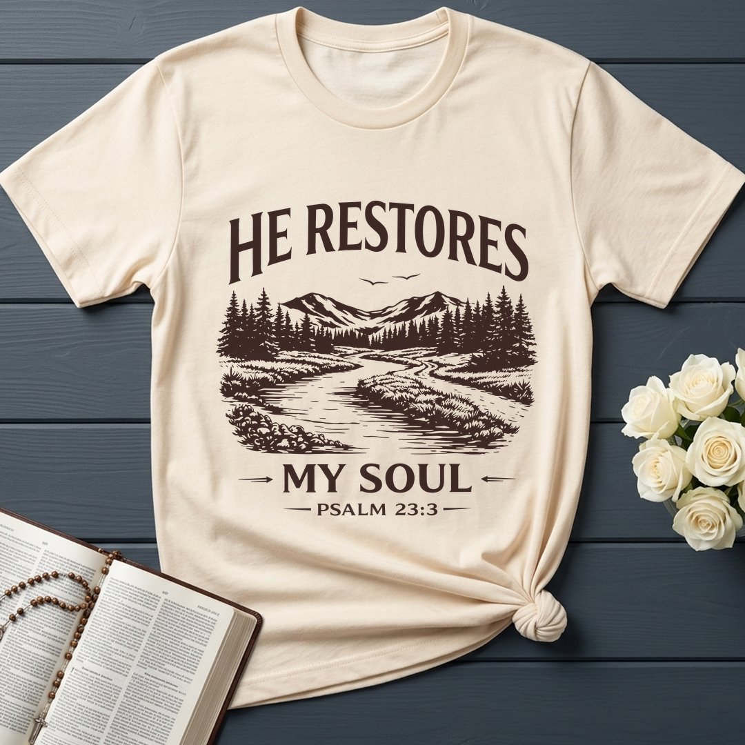 He Restores My Soul Psalm 23.3 08