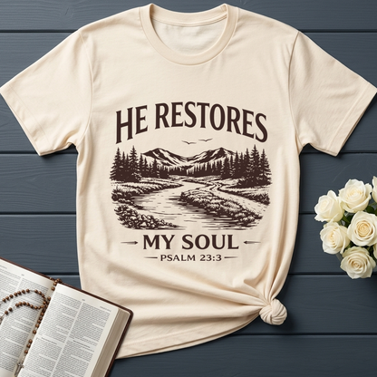 He Restores My Soul Psalm 23.3 08