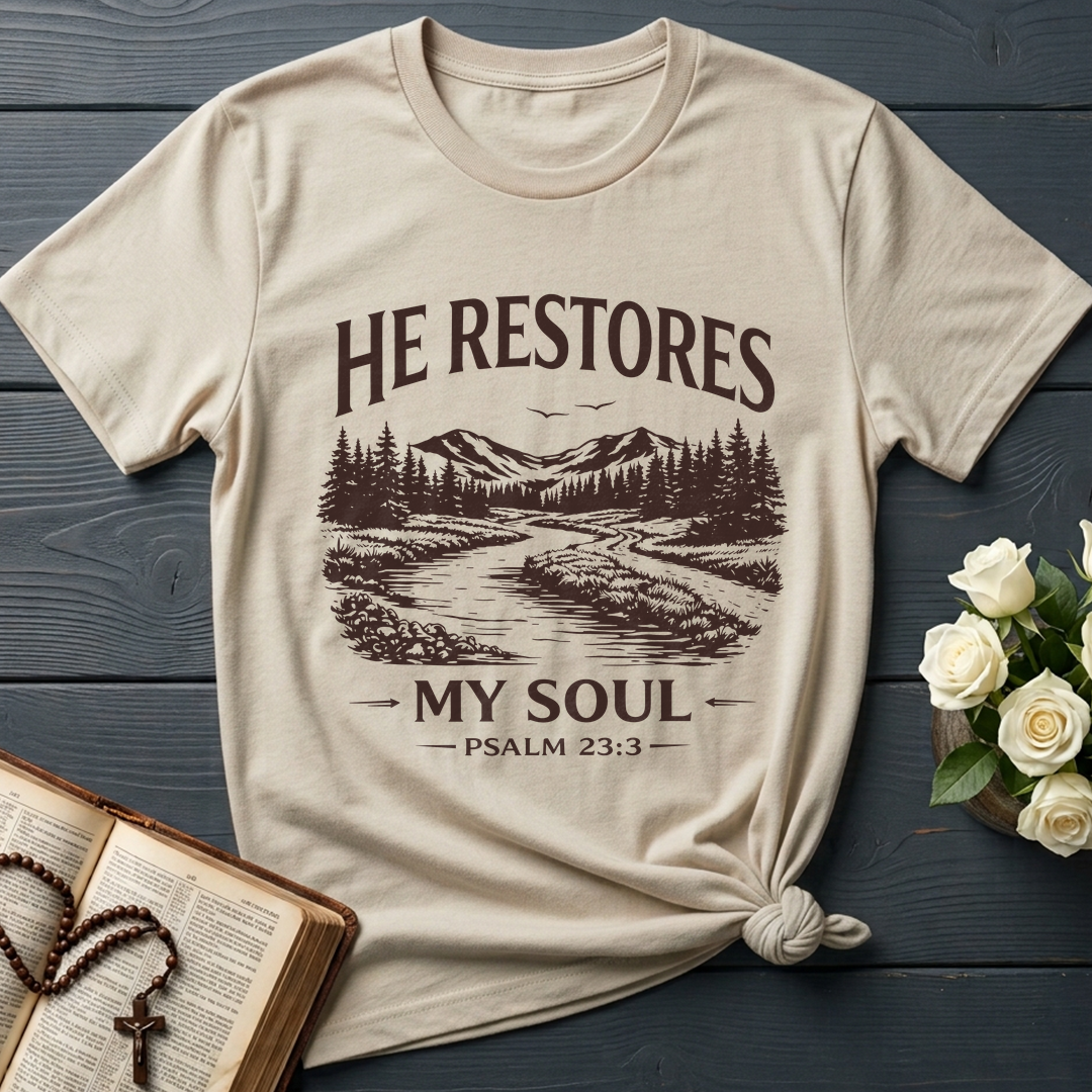 He Restores My Soul Psalm 23.3 08