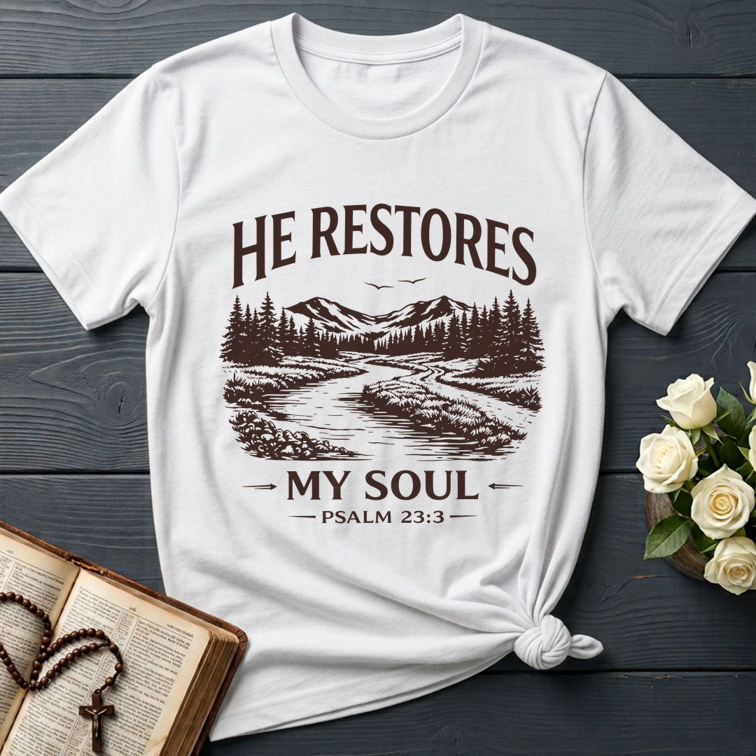 He Restores My Soul Psalm 23.3 08