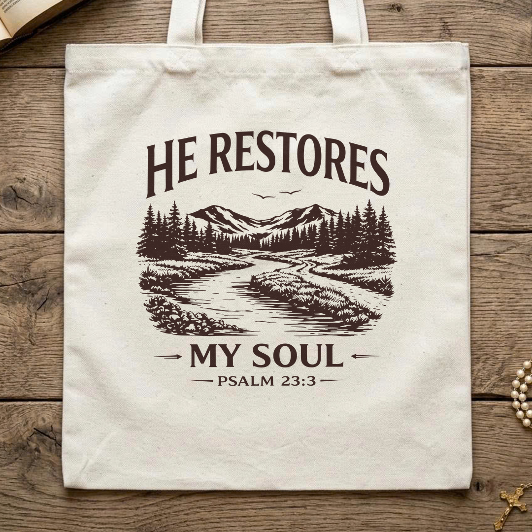 He Restores My Soul Psalm 23.3 08