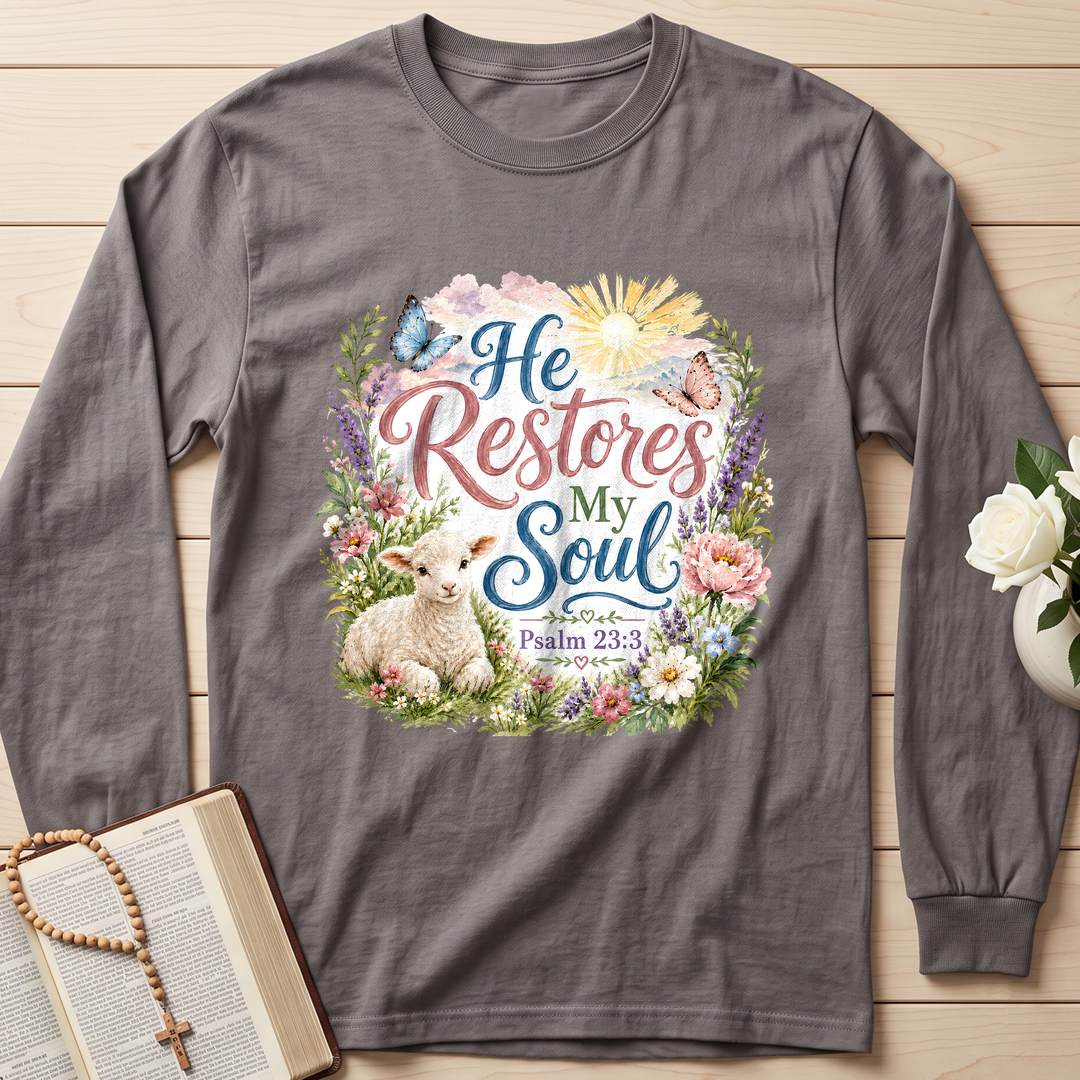 He Restores My Soul Psalm 23.3 09