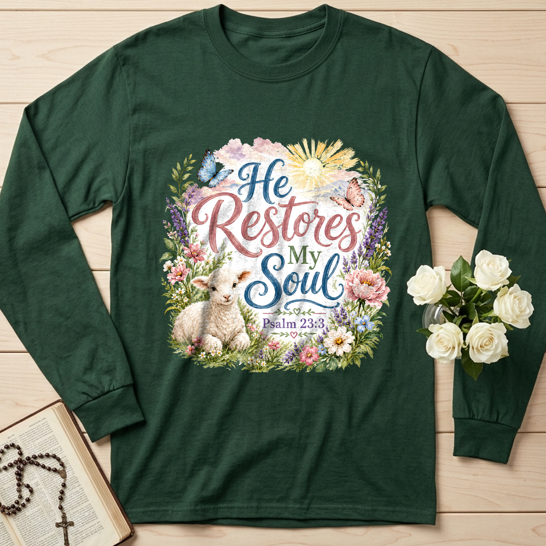 He Restores My Soul Psalm 23.3 09