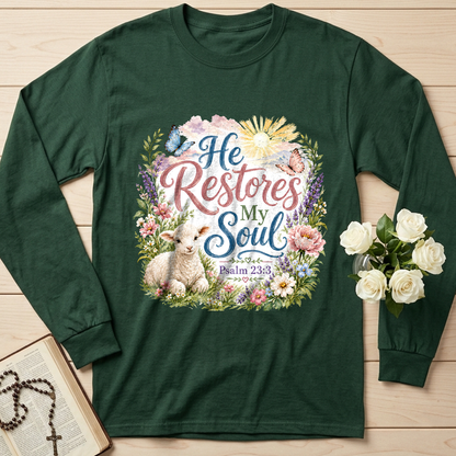 He Restores My Soul Psalm 23.3 09
