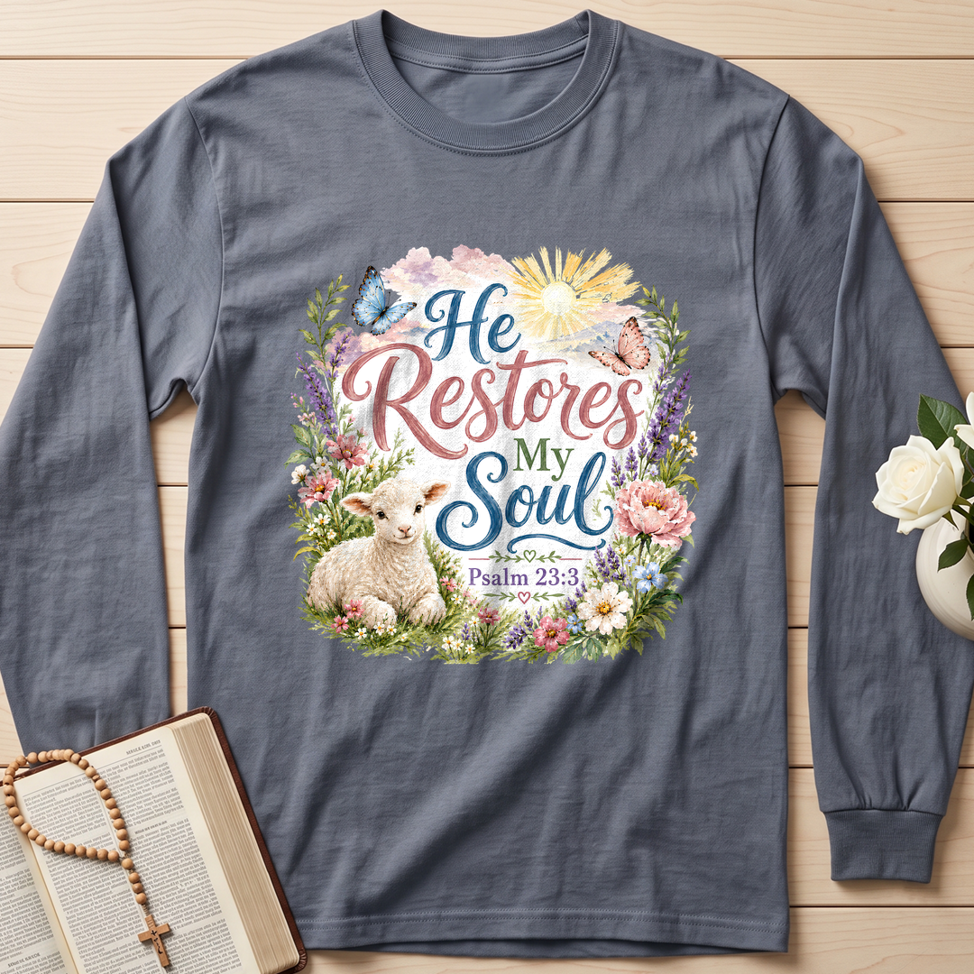He Restores My Soul Psalm 23.3 09