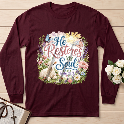 He Restores My Soul Psalm 23.3 09
