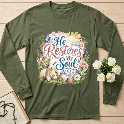 He Restores My Soul Psalm 23.3 09