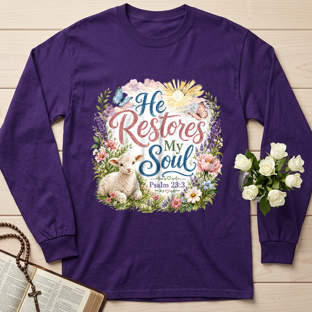 He Restores My Soul Psalm 23.3 09