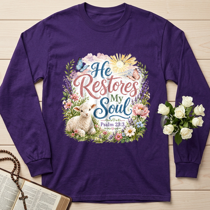 He Restores My Soul Psalm 23.3 09