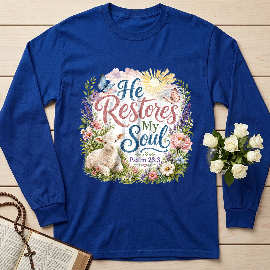 He Restores My Soul Psalm 23.3 09