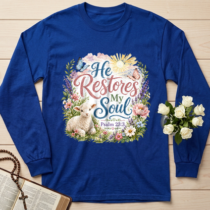 He Restores My Soul Psalm 23.3 09