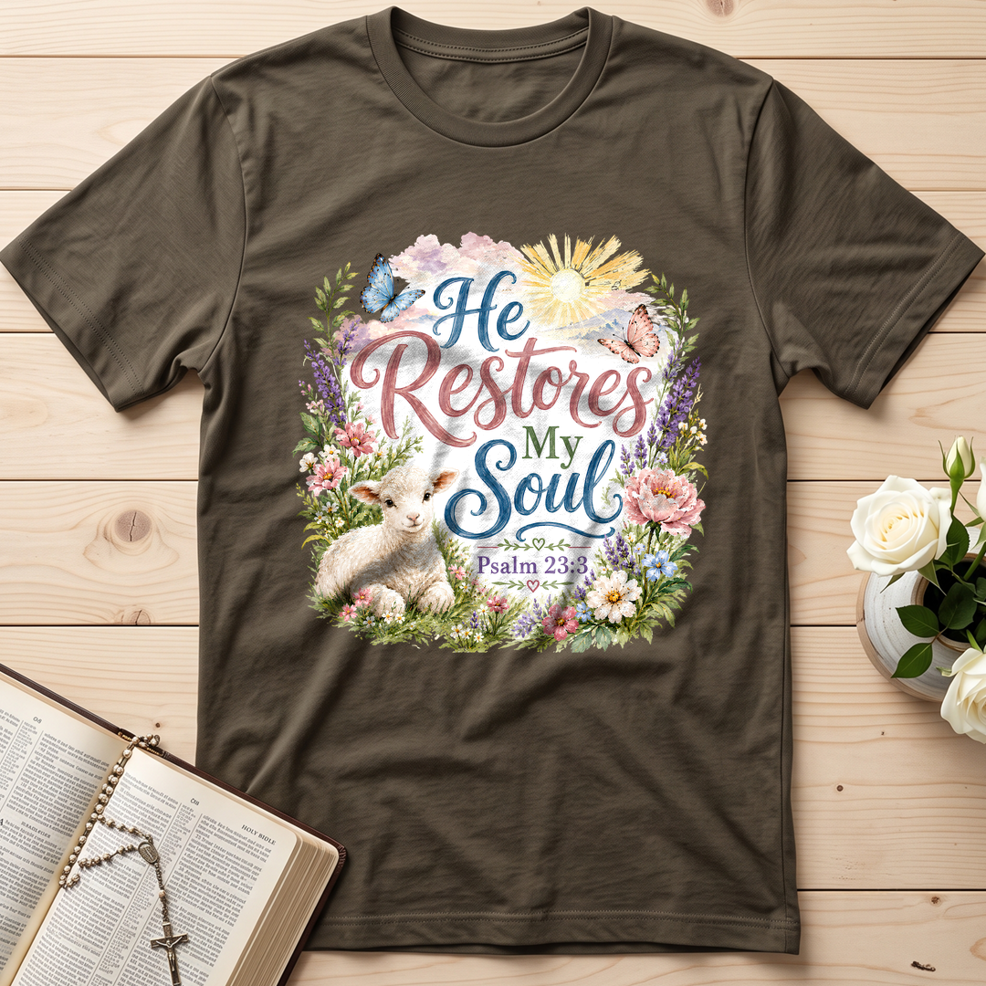 He Restores My Soul Psalm 23.3 09