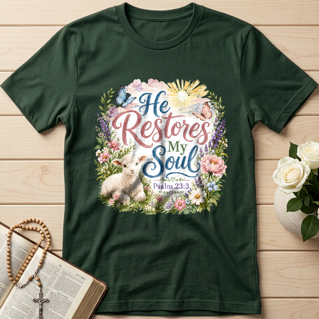 He Restores My Soul Psalm 23.3 09