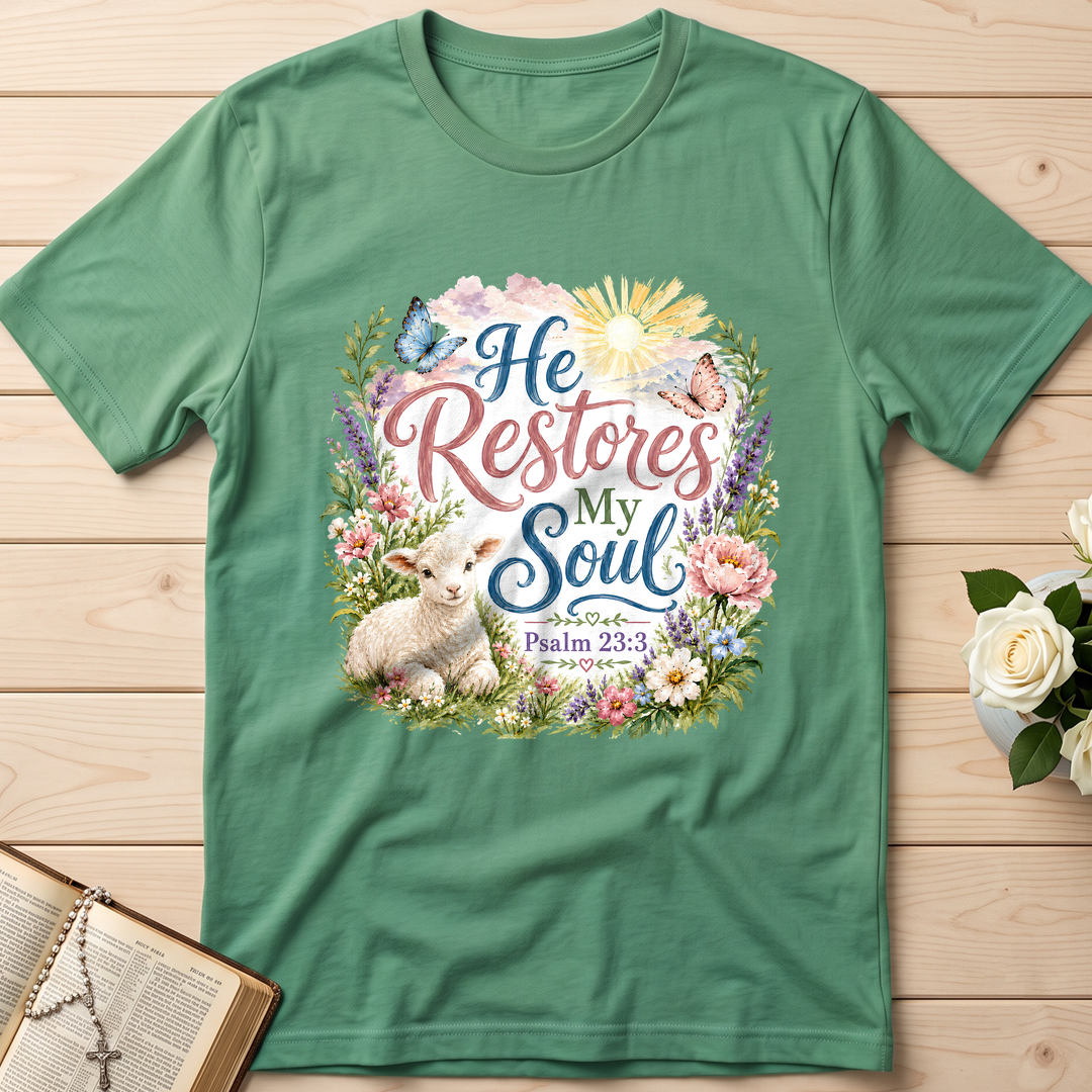 He Restores My Soul Psalm 23.3 09