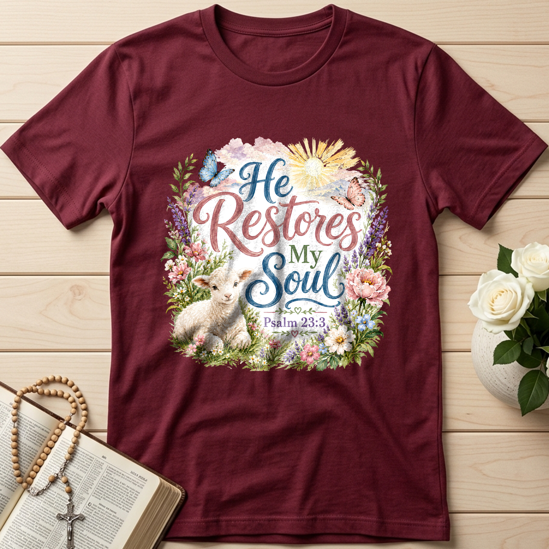 He Restores My Soul Psalm 23.3 09