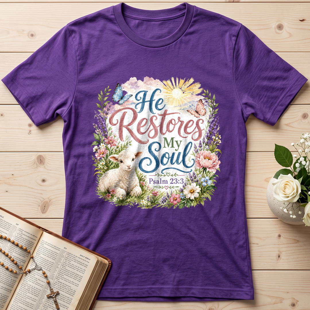 He Restores My Soul Psalm 23.3 09