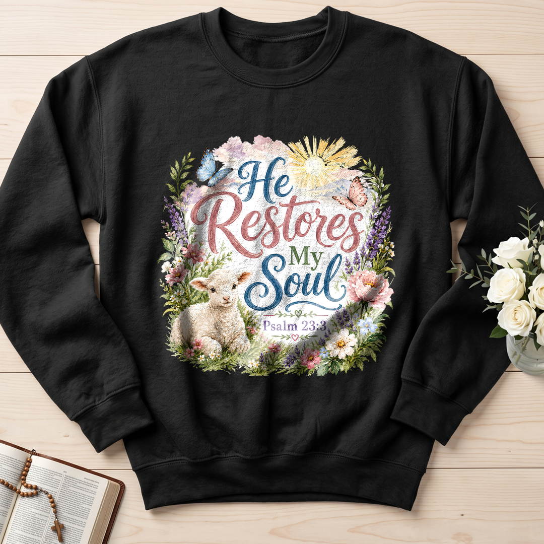 He Restores My Soul Psalm 23.3 09