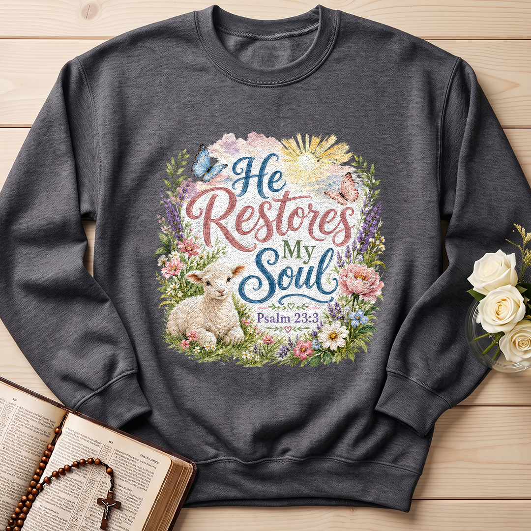 He Restores My Soul Psalm 23.3 09