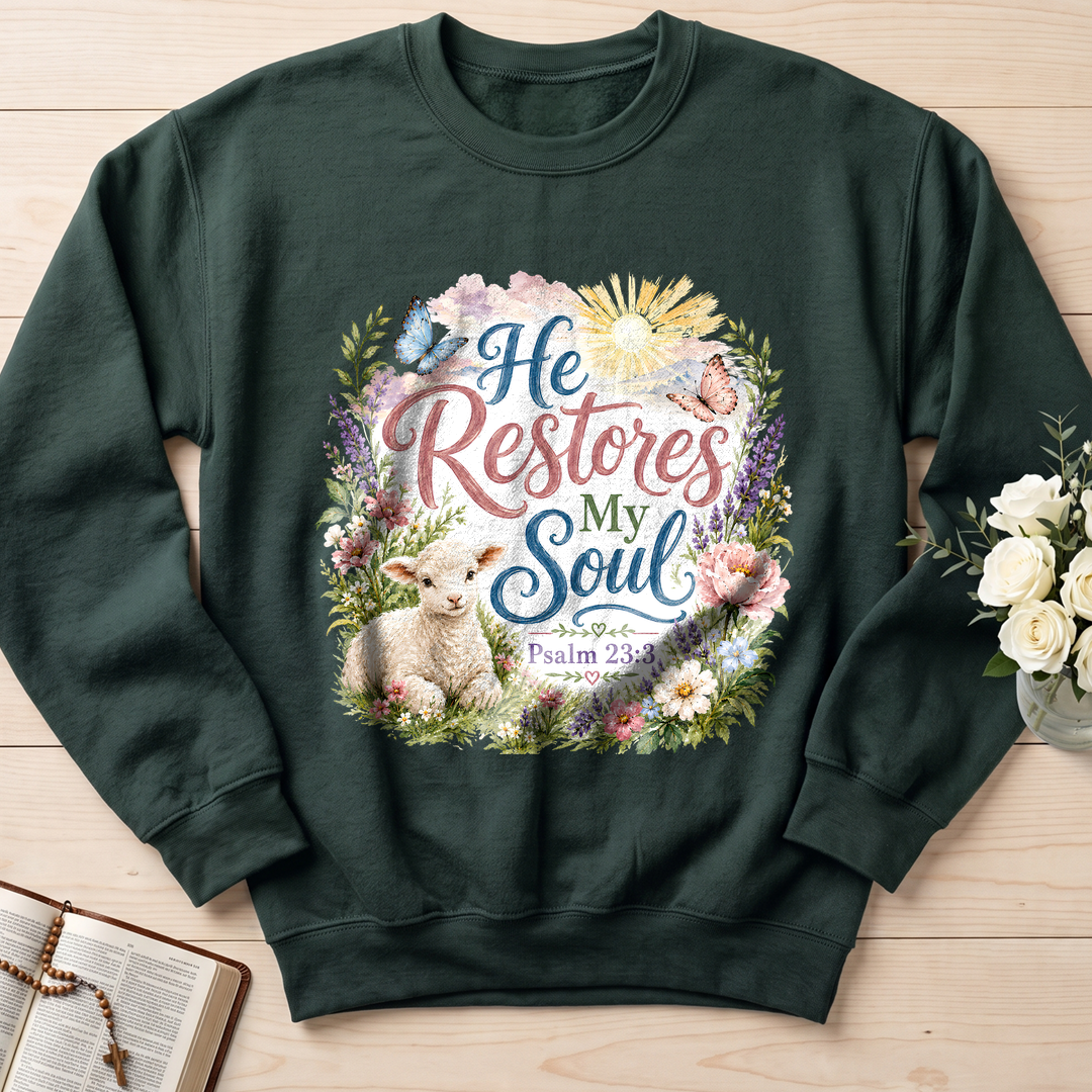 He Restores My Soul Psalm 23.3 09