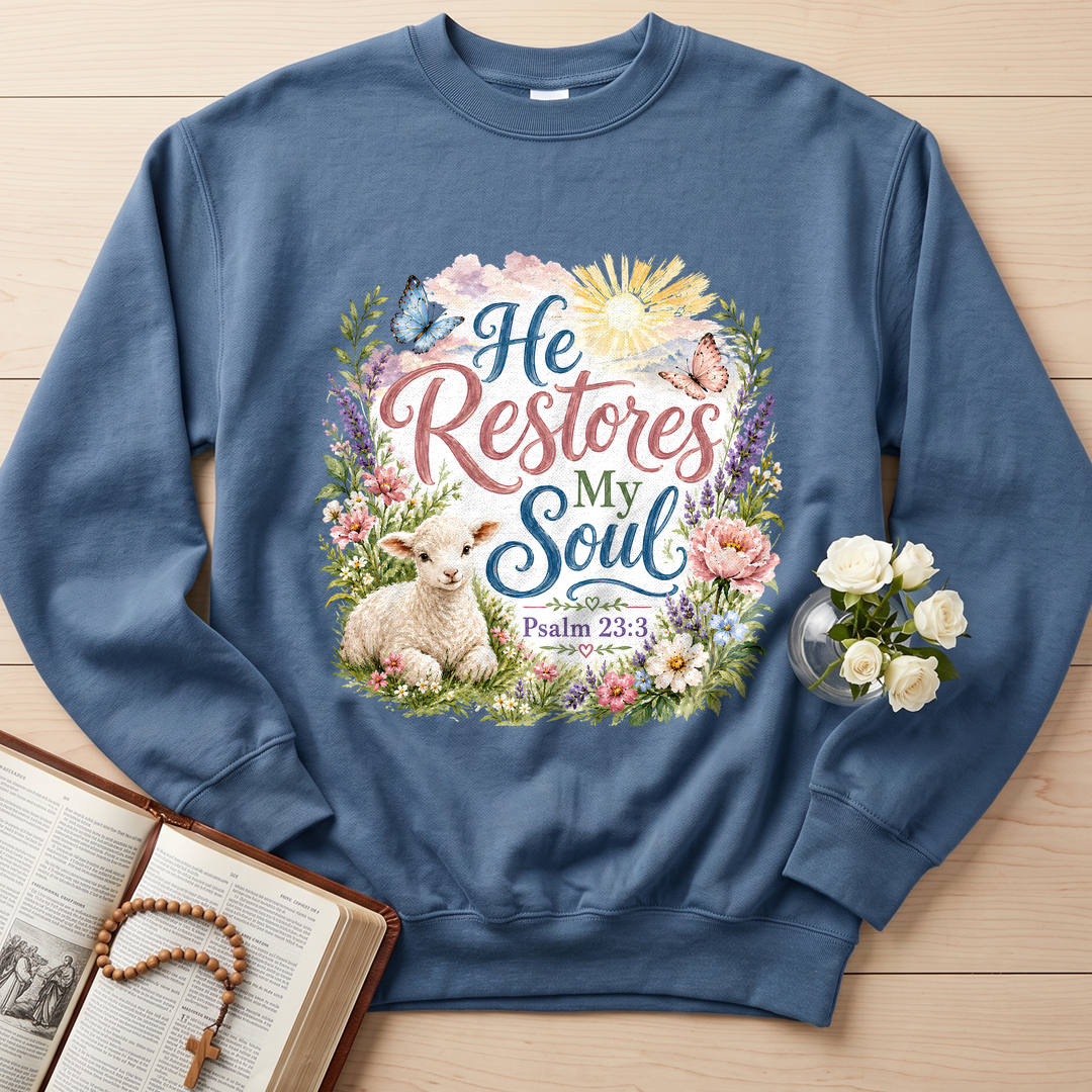 He Restores My Soul Psalm 23.3 09