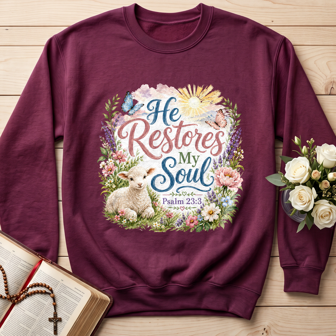 He Restores My Soul Psalm 23.3 09