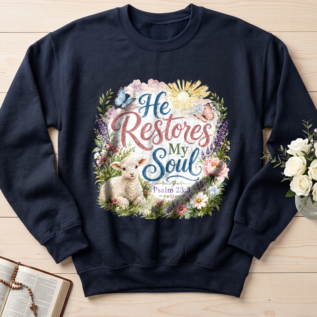 He Restores My Soul Psalm 23.3 09