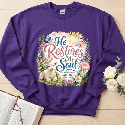 He Restores My Soul Psalm 23.3 09