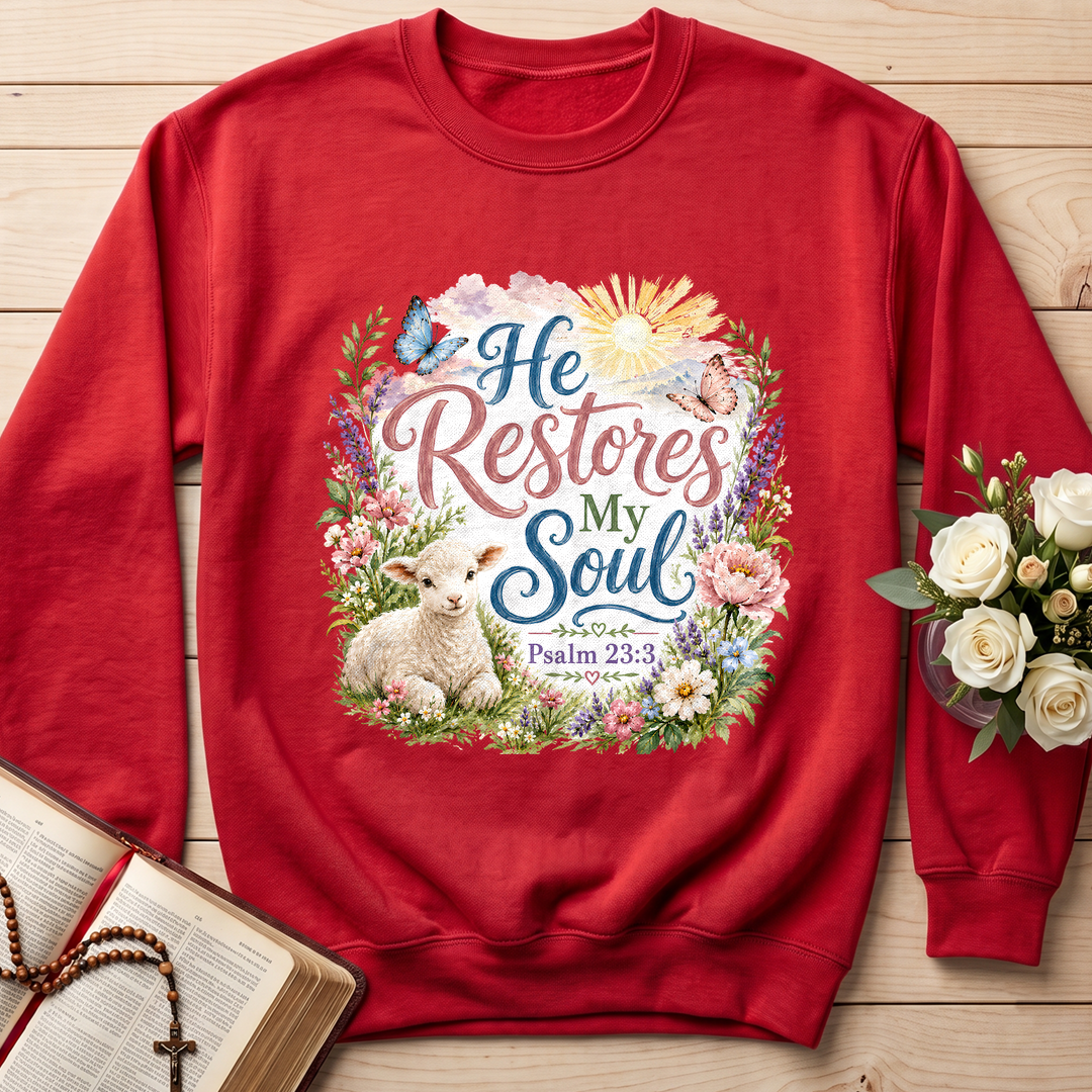 He Restores My Soul Psalm 23.3 09