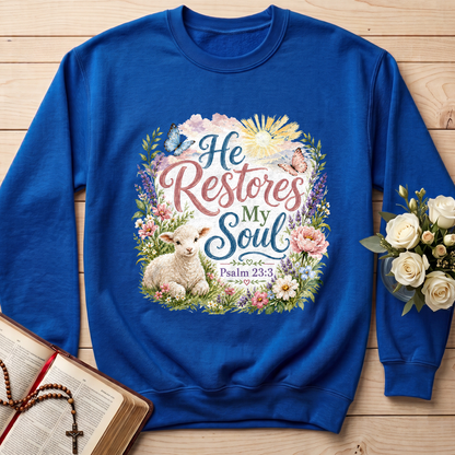 He Restores My Soul Psalm 23.3 09