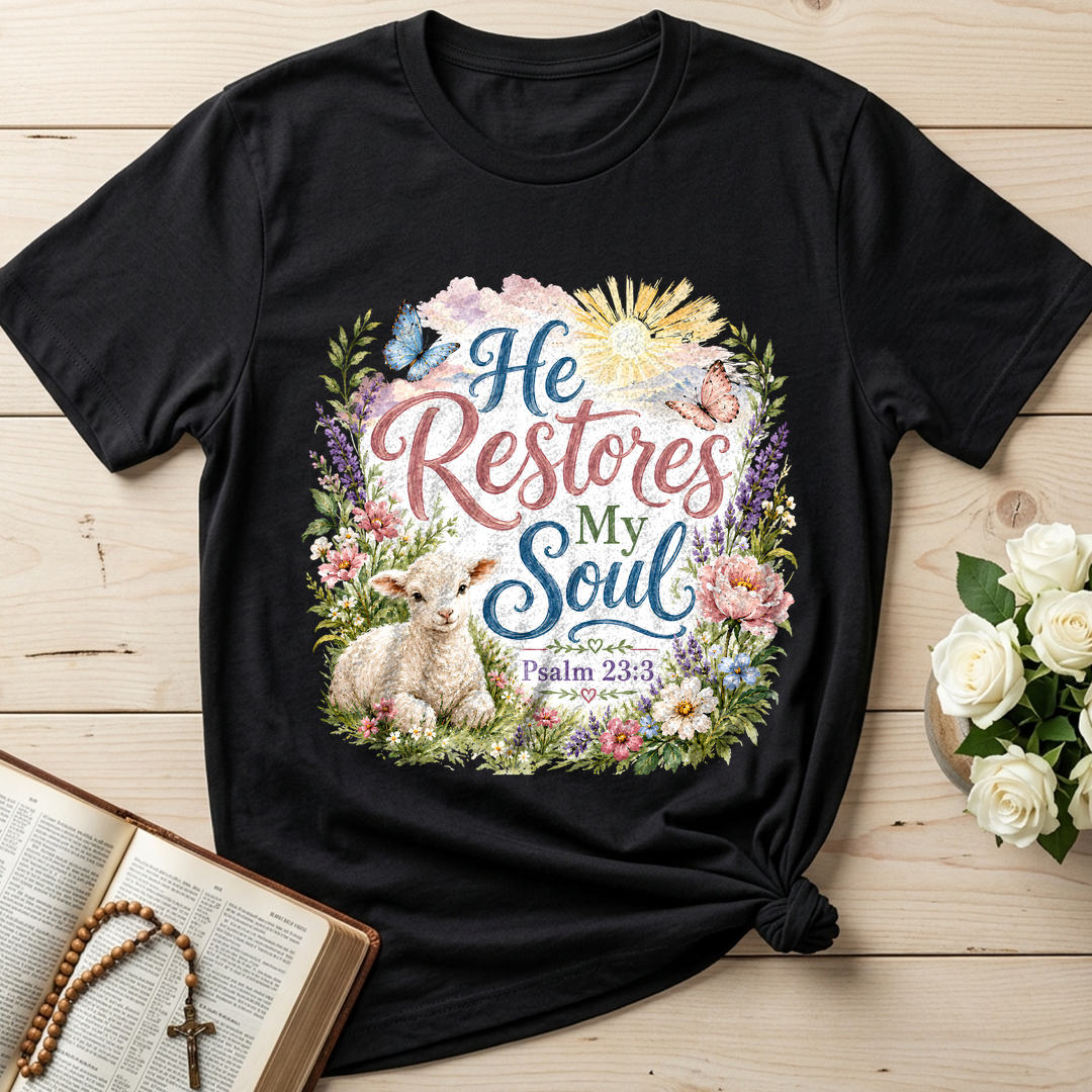 He Restores My Soul Psalm 23.3 09